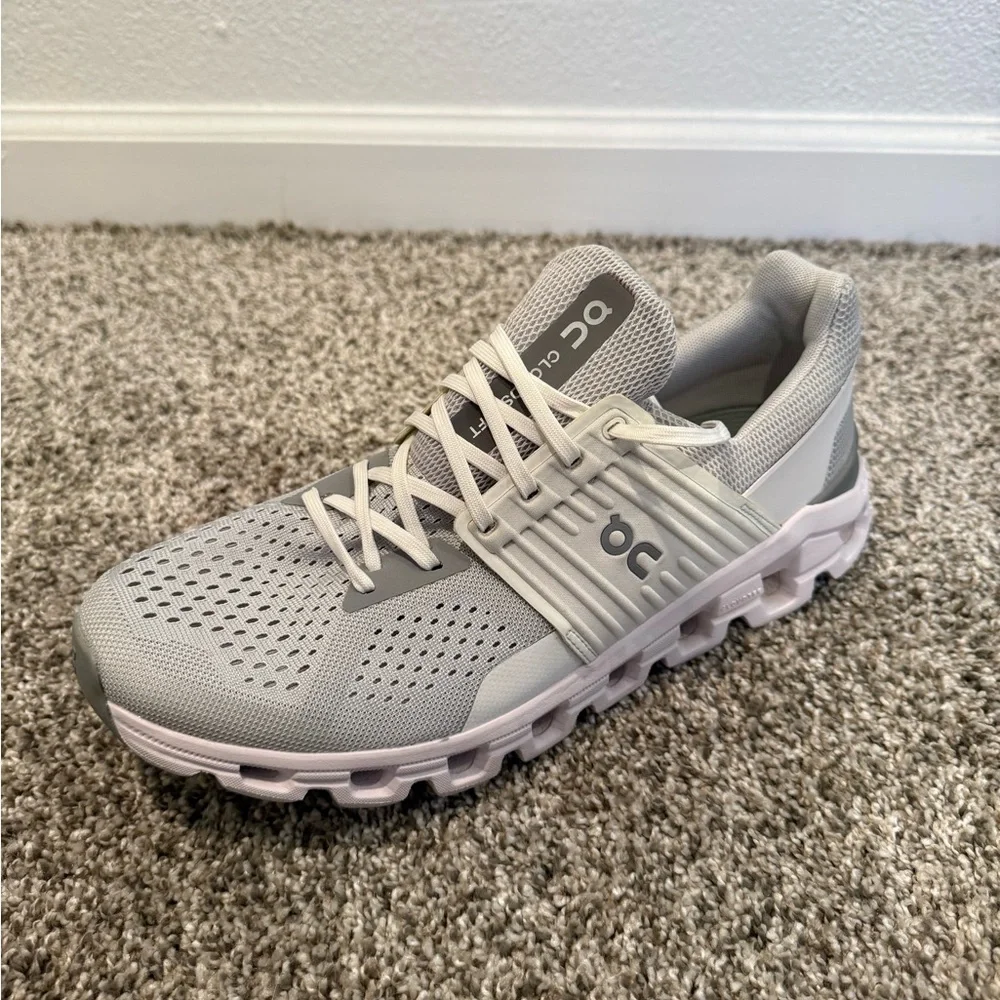 On Running Women's Gray Running Shoes - Picture 2 of 6